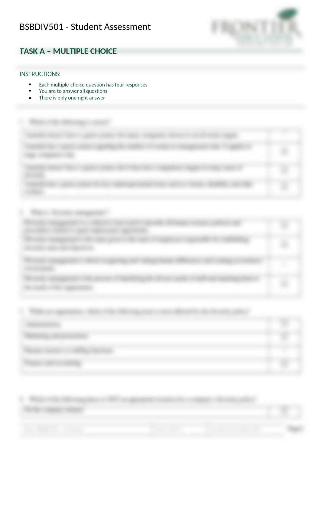 BSBDIV501 - Manage diversity in the workplace - Assessment.docx_datxjzxh6ed_page2