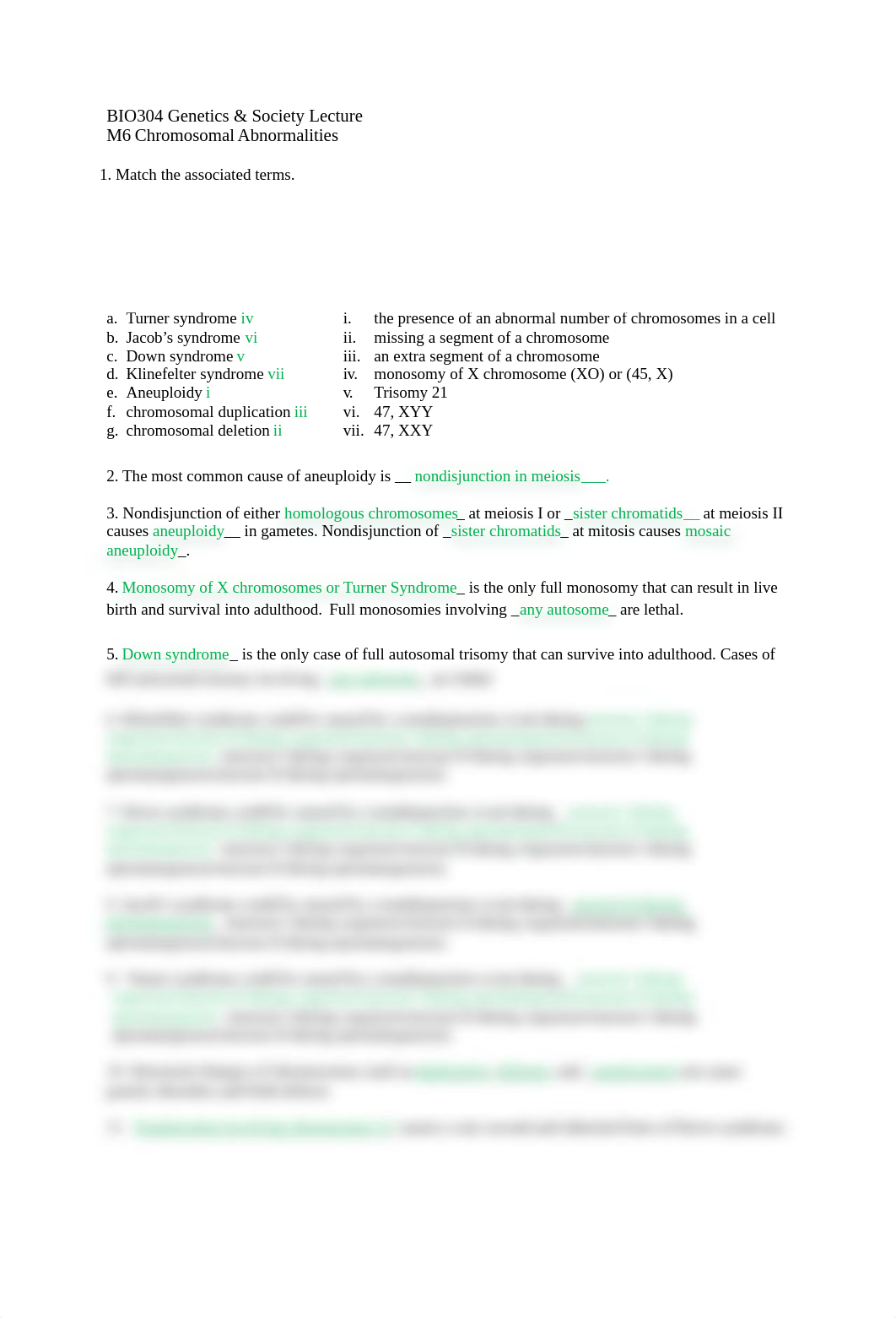 Worksheet BIO304 M6 Chromosomal Abnormalities.docx_dau0knww4ck_page1