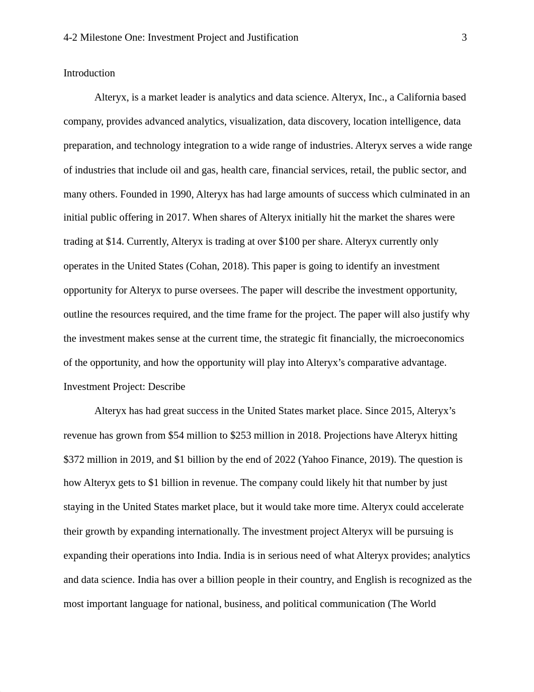 4-2 Milestone One-Investment Project and Justification.docx_daujlivt17e_page3