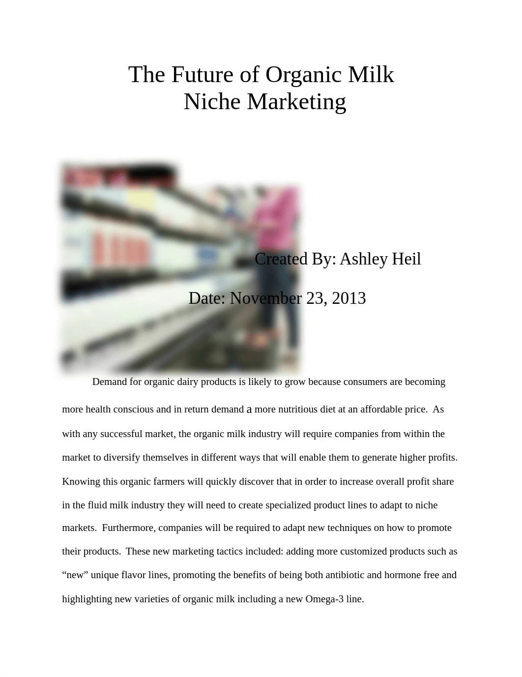 Heil, Final Research Paper organic milk_daujxf8oi2b_page1