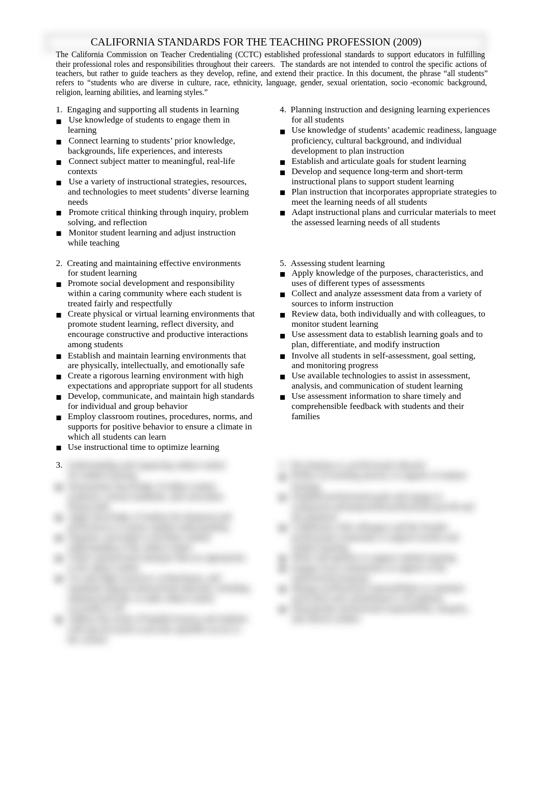 California Standards for the Teaching Profession (CSTP) and Teaching Performance Expectations (TPE)_dauzs6603ay_page1