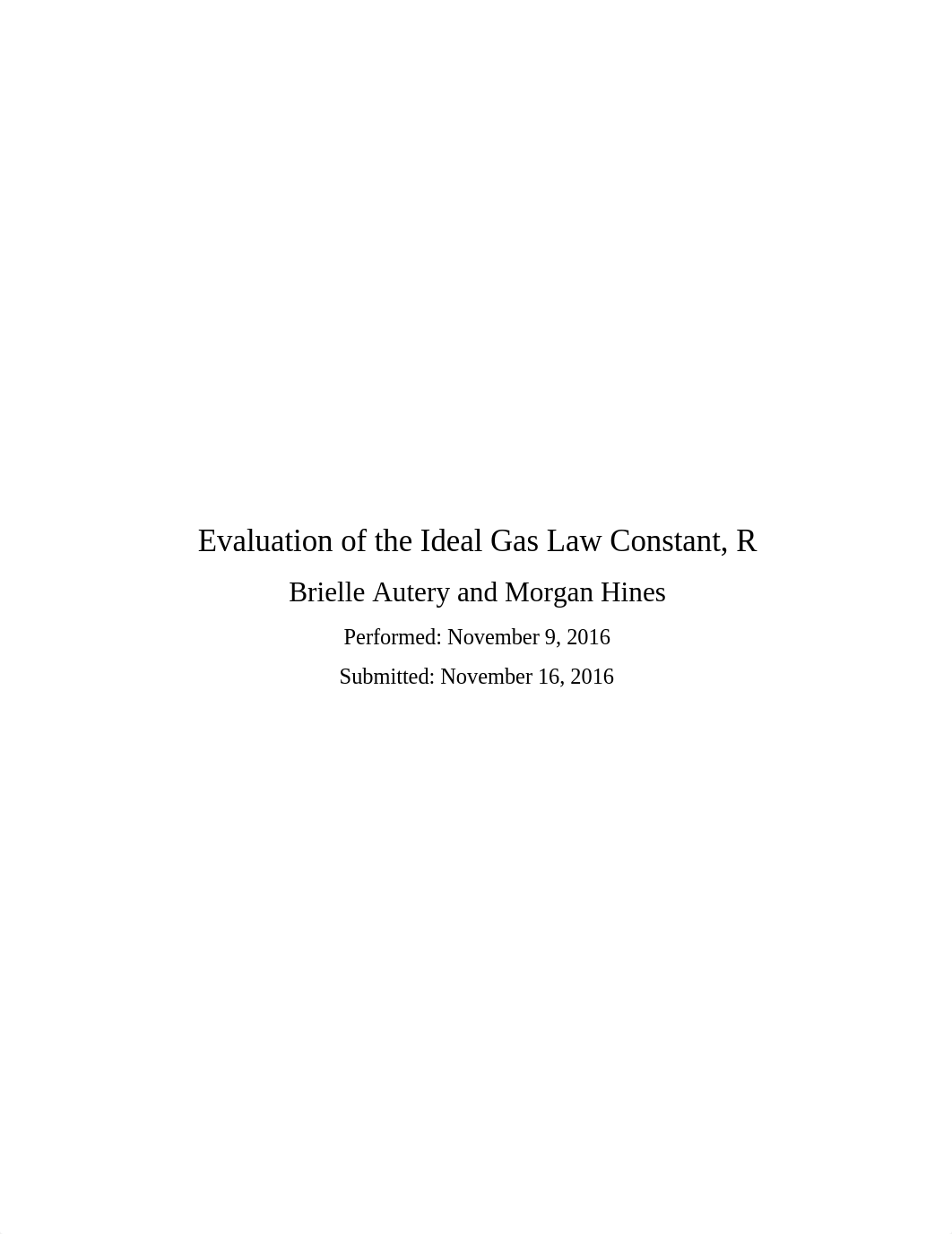 Evaluation of the Ideal Gas Law Constant, R_davcwa0au5h_page1