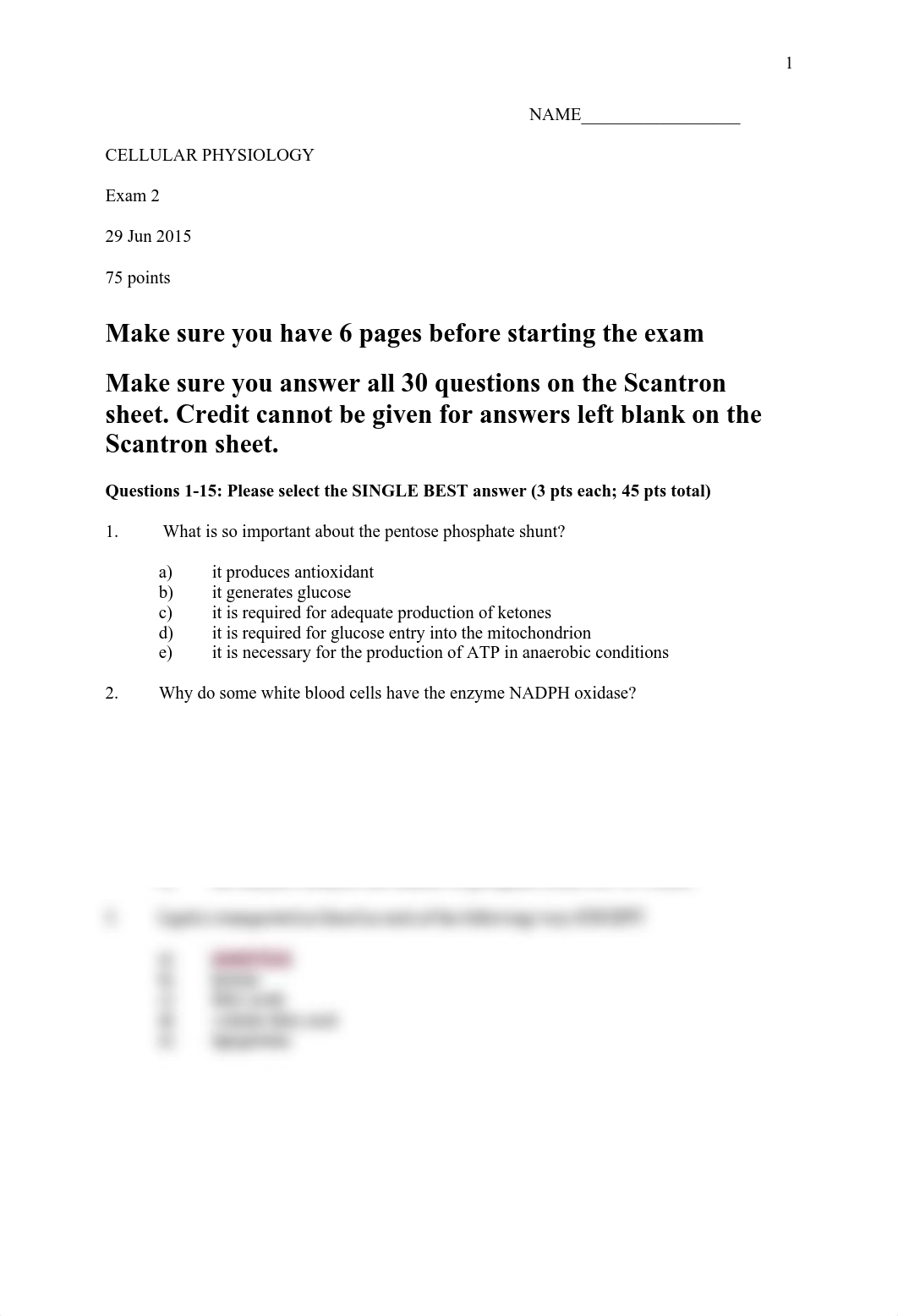 Cell Phys Exam 2 - S15) - No Answers_davem71hjgz_page1