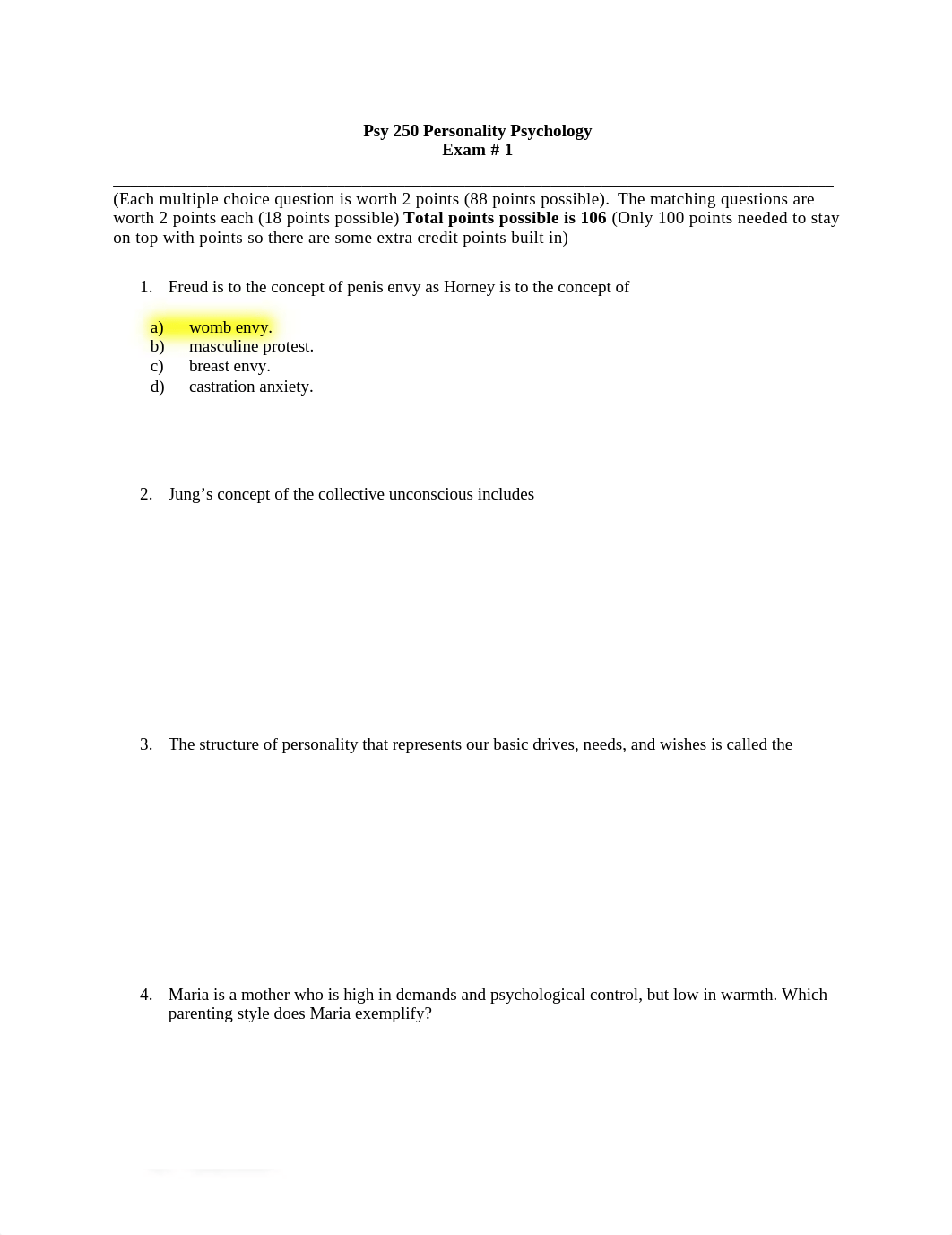 psy 250 exam 1 with corrections_davj68pbbsj_page1