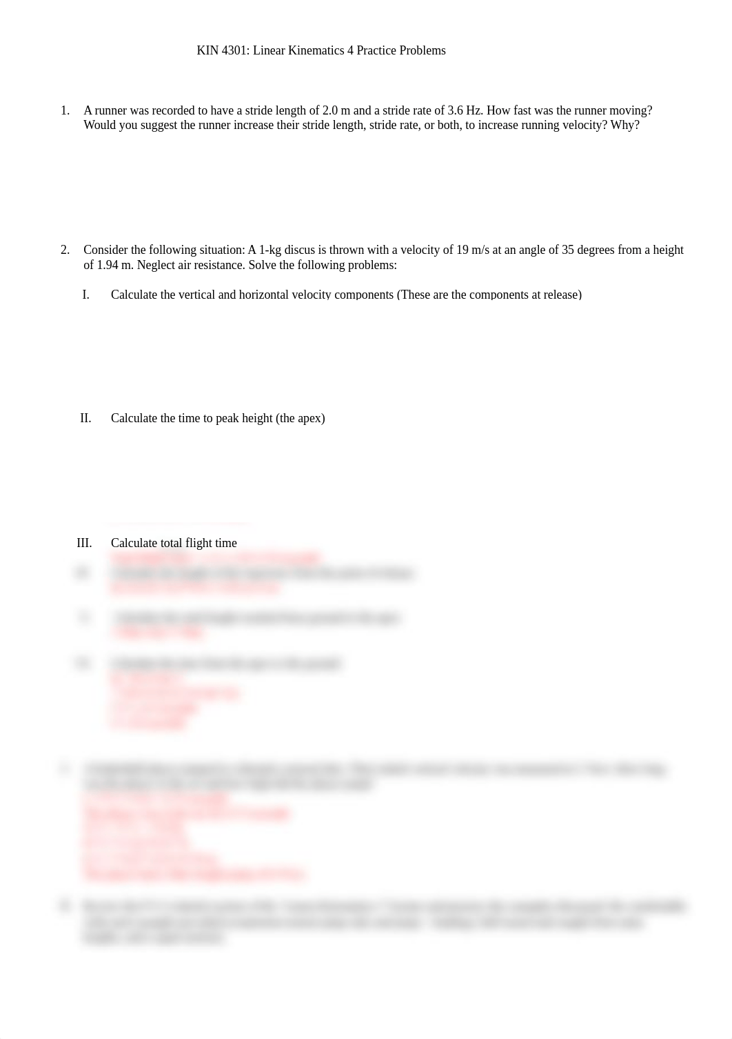 KIN4301-Linear Kinematics 3 & 4 - Practice Problems- week 2.docx_davxvelqaxq_page1