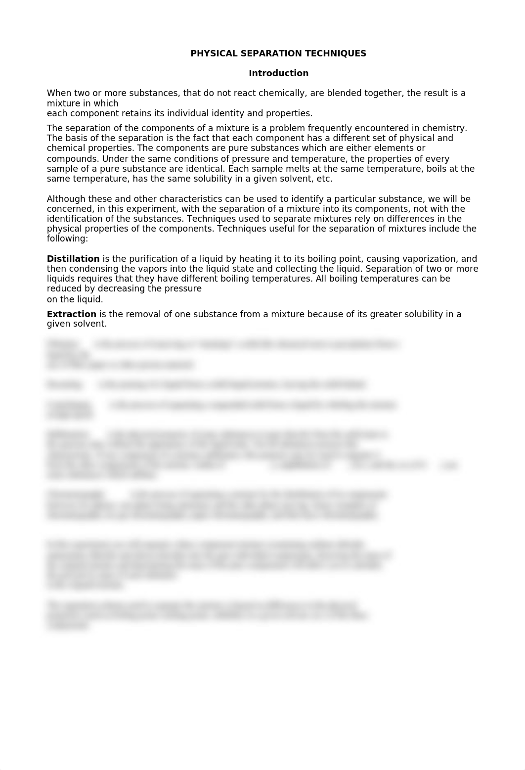 Physical Separation Techniques AP Chemistry 1st Lab_daw1set5ww4_page1