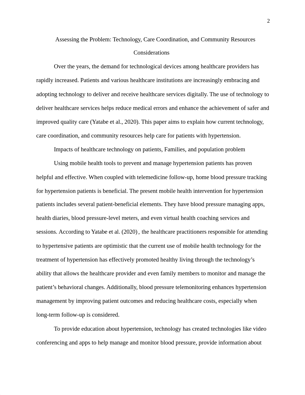 Assessing the Problem Technology Care Coordination and Community Resources Considerations.docx_daw6sqru00g_page2