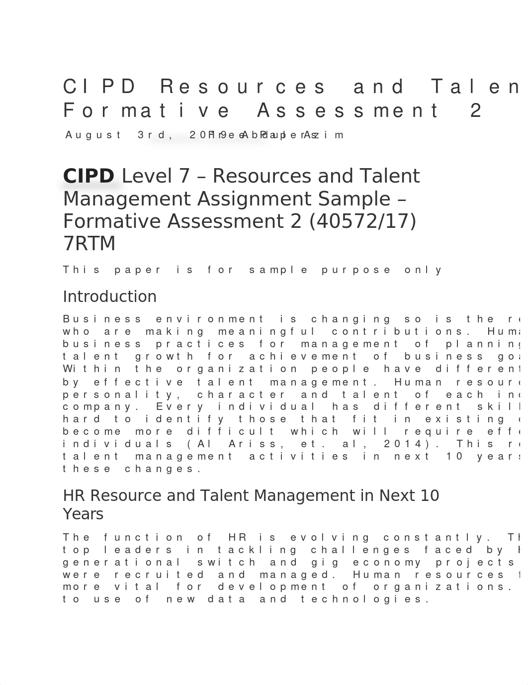 CIPD Resources and Talent Management - Formative Assessment 2.docx_daw9qvobxb7_page1