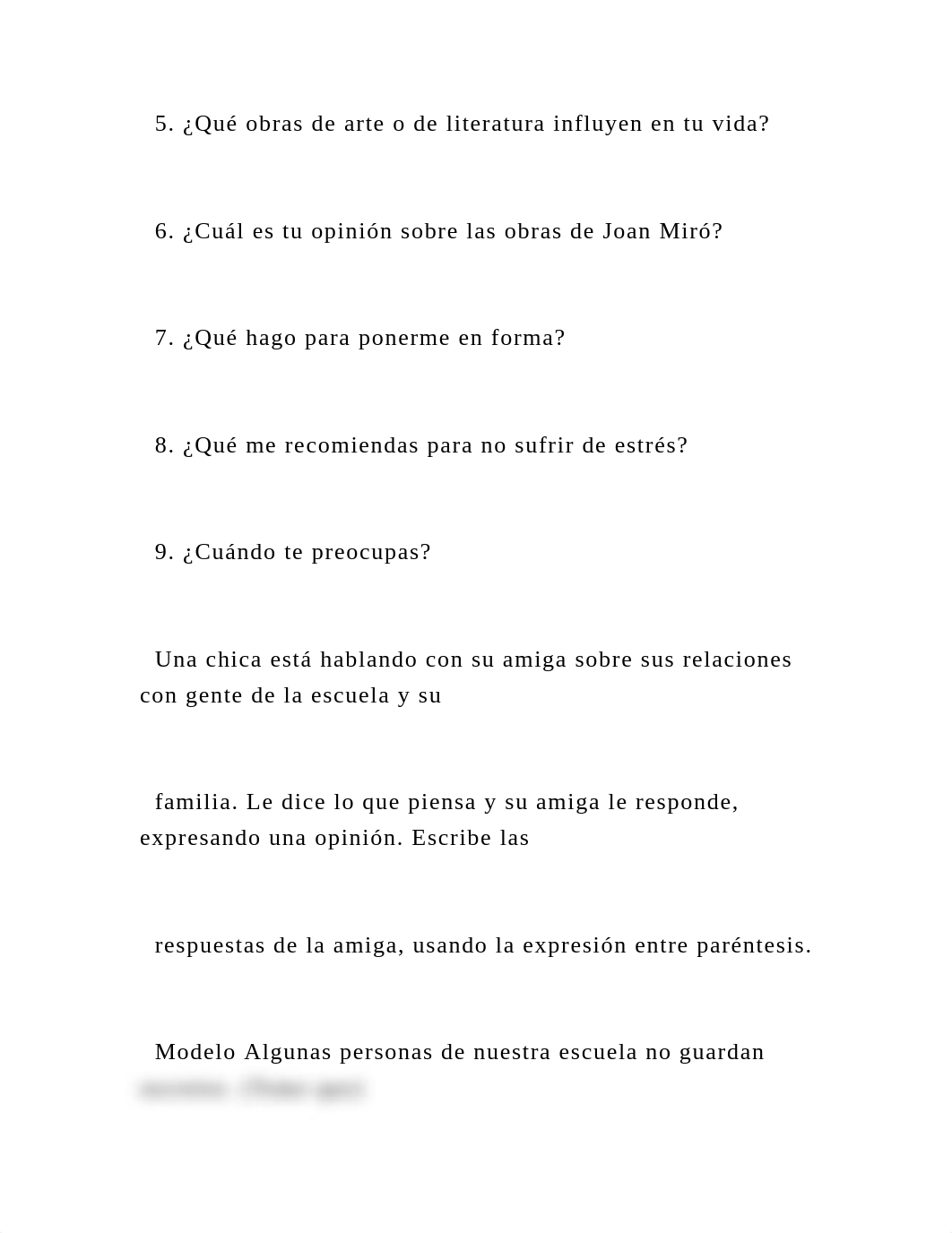 Short Answer - Write your answers below each question. Use comp.docx_dawbdvne5r8_page4