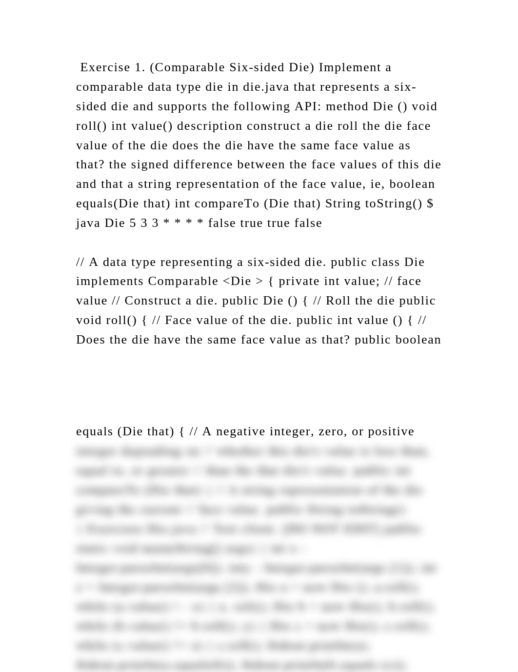 Exercise 1. (Comparable Six-sided Die) Implement a comparable data ty.docx_dawbph71fhk_page2