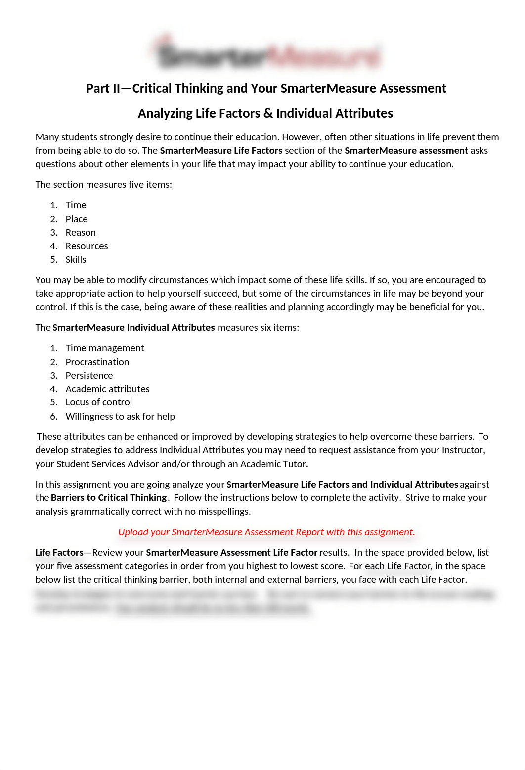 2Learning Unit 2 -  Part II Critical Thinking ^0 Your Smarter Measure Assessment.docx_dawbqr37gtj_page1