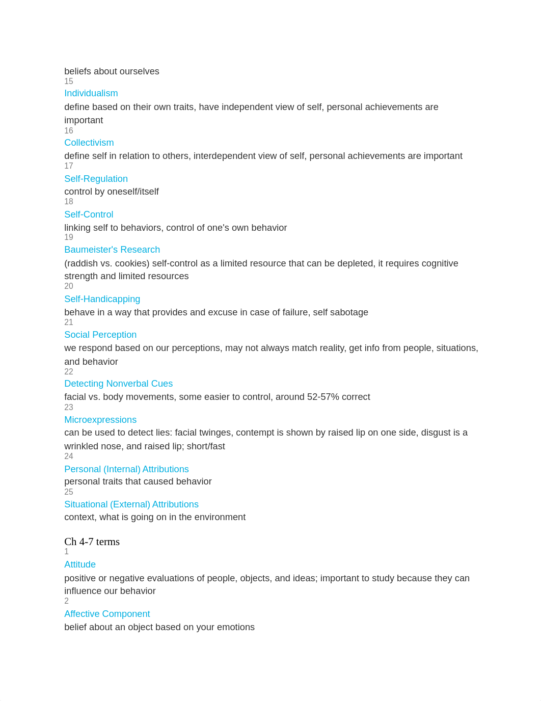 Rachel, Social Psychology, study guide Qs for exam 1_dawnk9ito56_page2