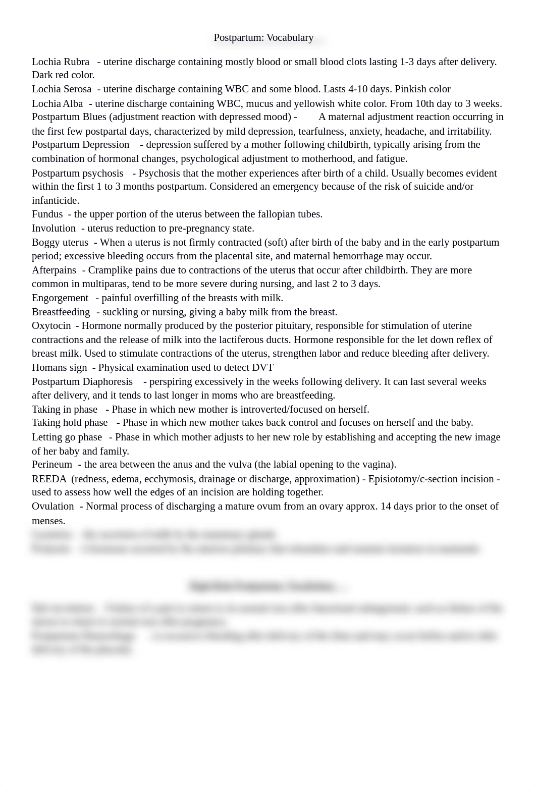 Postpartum_high risk postpartum Vocabs & Drugs.docx_dawv37moo1t_page1