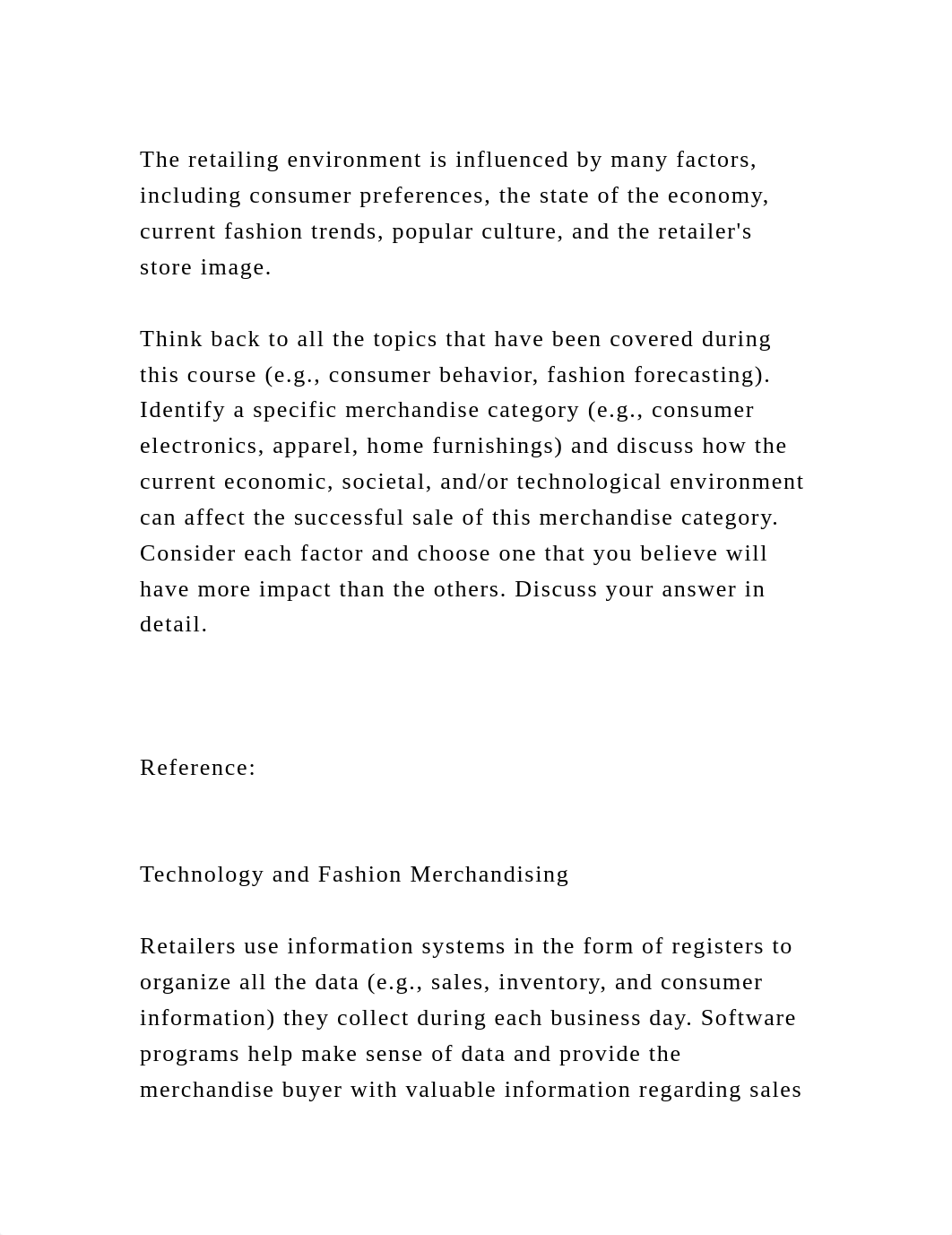 The retailing environment is influenced by many factors, including c.docx_dax8egjqrbl_page2