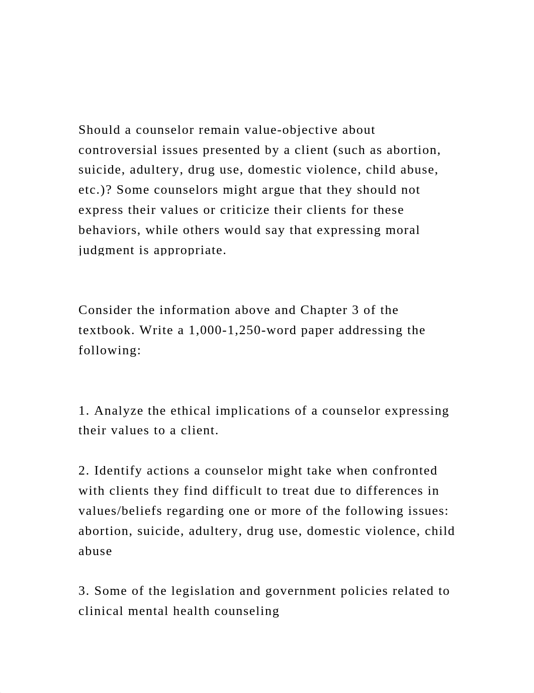 Should a counselor remain value-objective about controversial is.docx_daxn5ilo47w_page2