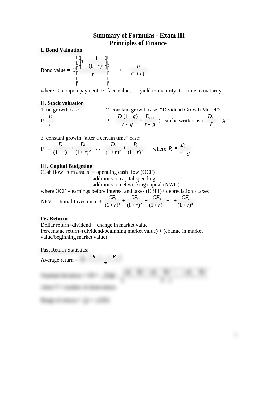 Formula sheet Princ of Finance - exam III_daxrp8ti85i_page1