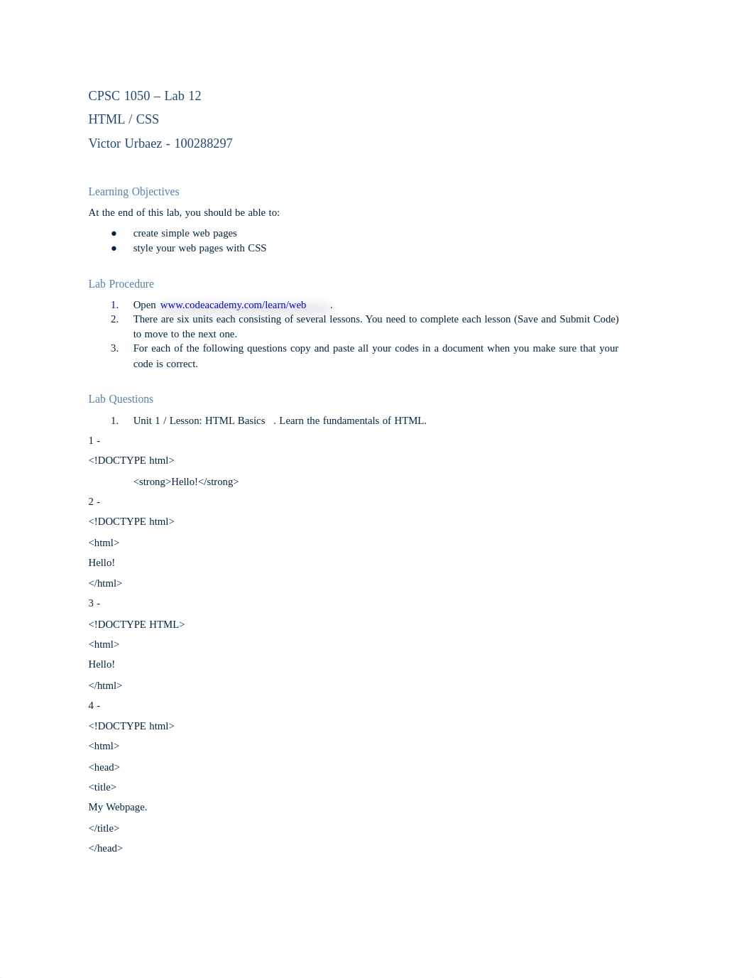 CPSC 1050 - Lab 12_VictorUrbaez_100288297_daxxqsaangg_page1