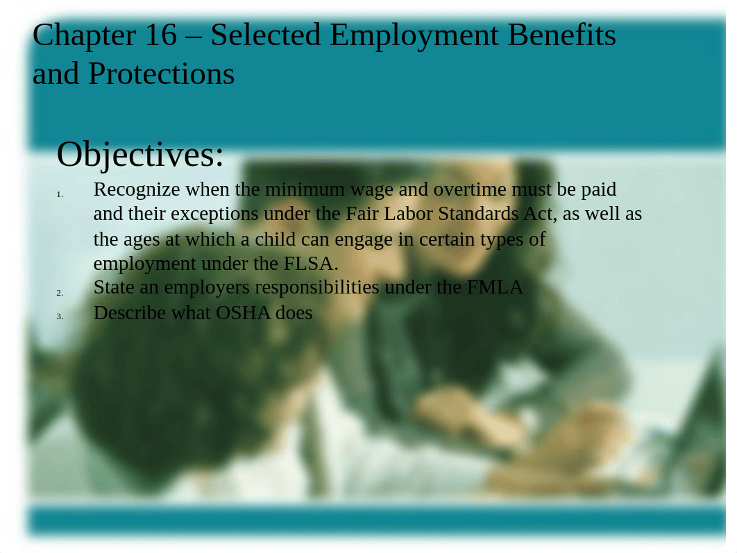 Chapter 16 - Selected Employent Benefits and Protections_day2s29p4a9_page1