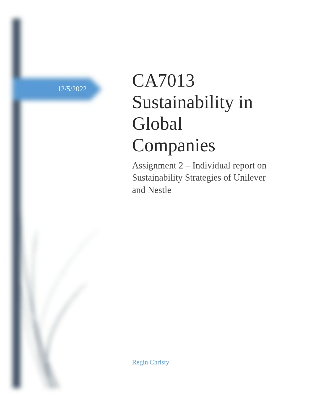 Regin Christy CA7013 Sustainability in global companies.docx_day5ydxilkw_page1