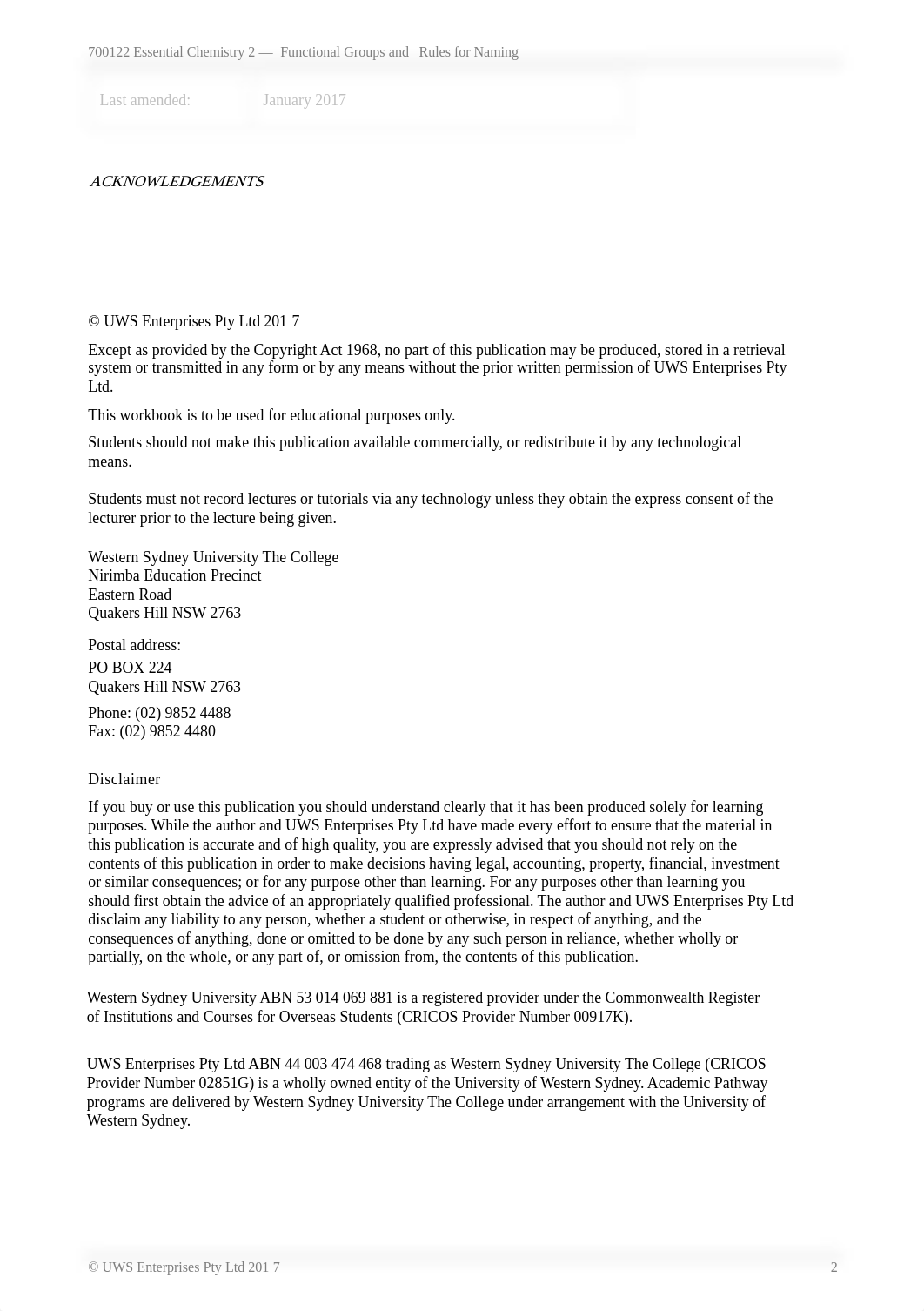 700122 Essential Chemistry 2 2017.2 - Functional groups and Naming_v0.1.pdf_dayup0t37db_page2