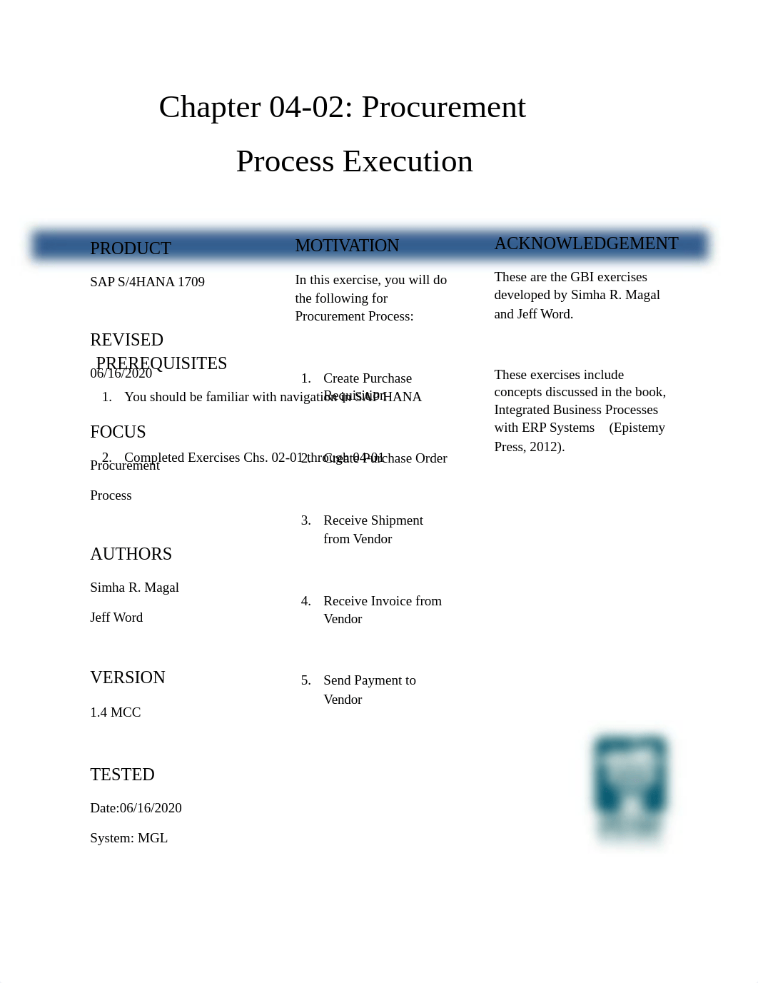 Ch.04-02 Procurment Process - S4HANA 1709 MCC V1.4.docx_daz93r8v5i7_page1