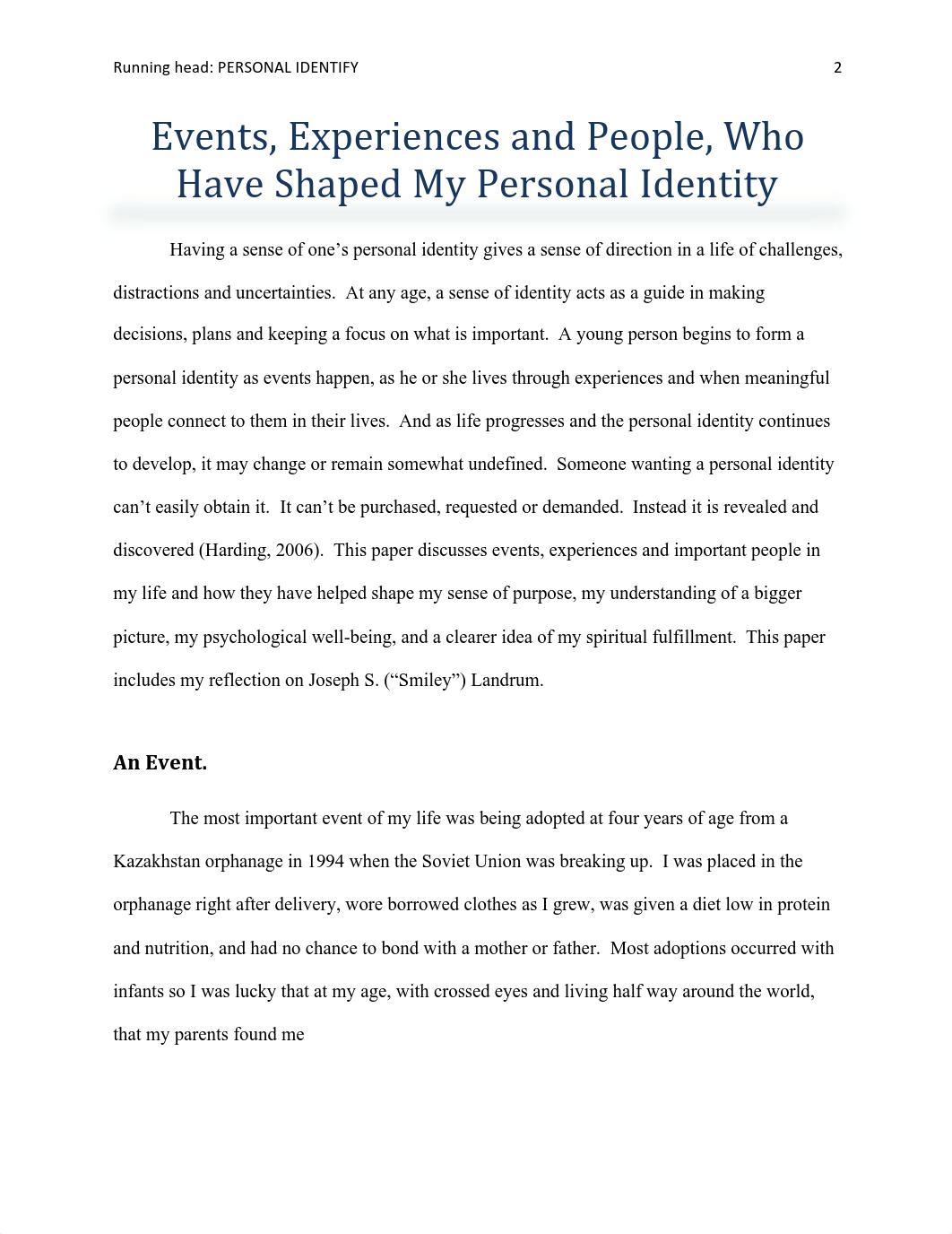 Events, Experiences & People Shaping Personal Identity Paper.pdf_daz9bpqdzzd_page2