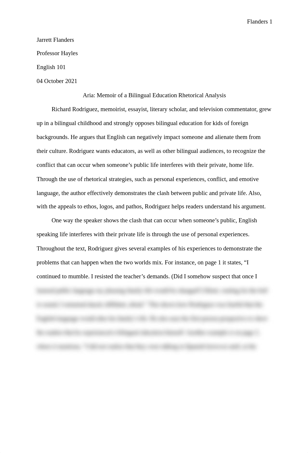 Aria: Memoir of a Bilingual Education Rhetorical Analysis Essay.docx_dazc5lu0d0e_page1