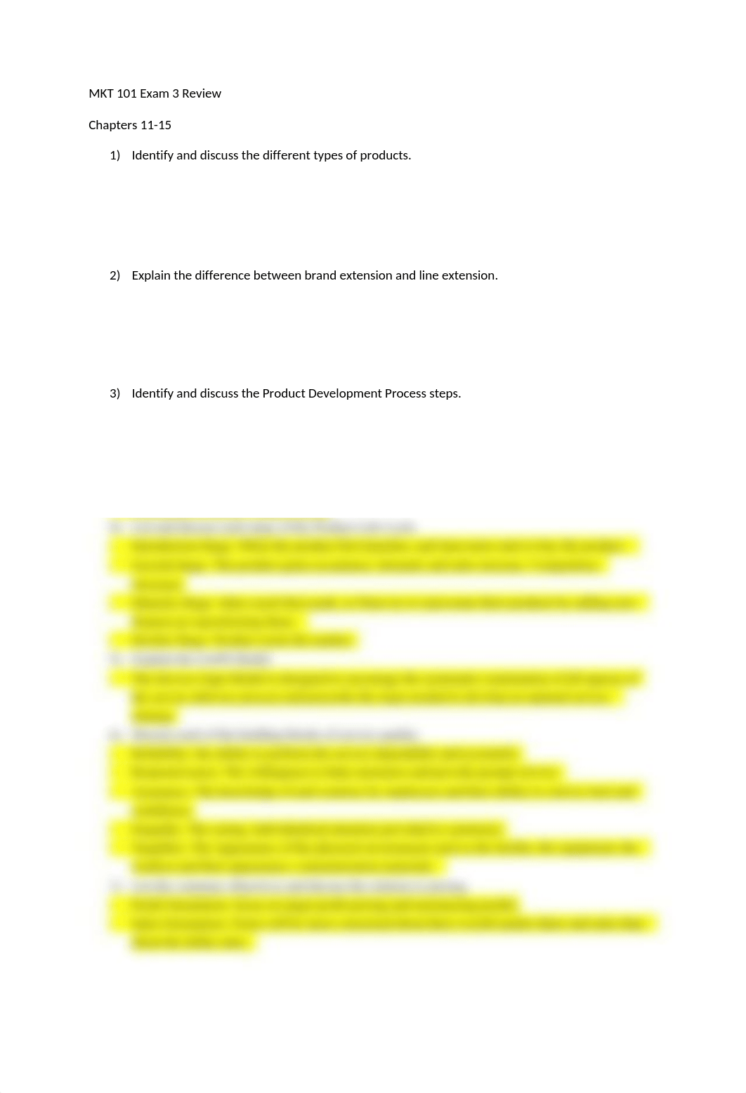 MKT 101 Exam 3 Review.docx_dazkdoj0va3_page1