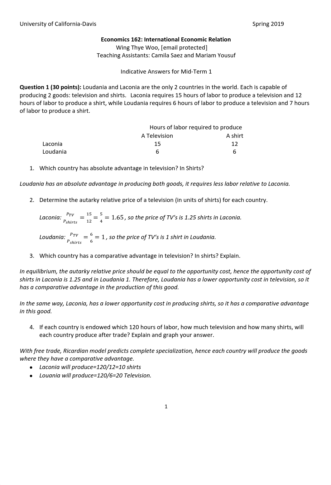 1.Woo.Mid-Term1_Answer Key.Ecn 162.2019-Spring.pdf_dazo5rqe8mf_page1