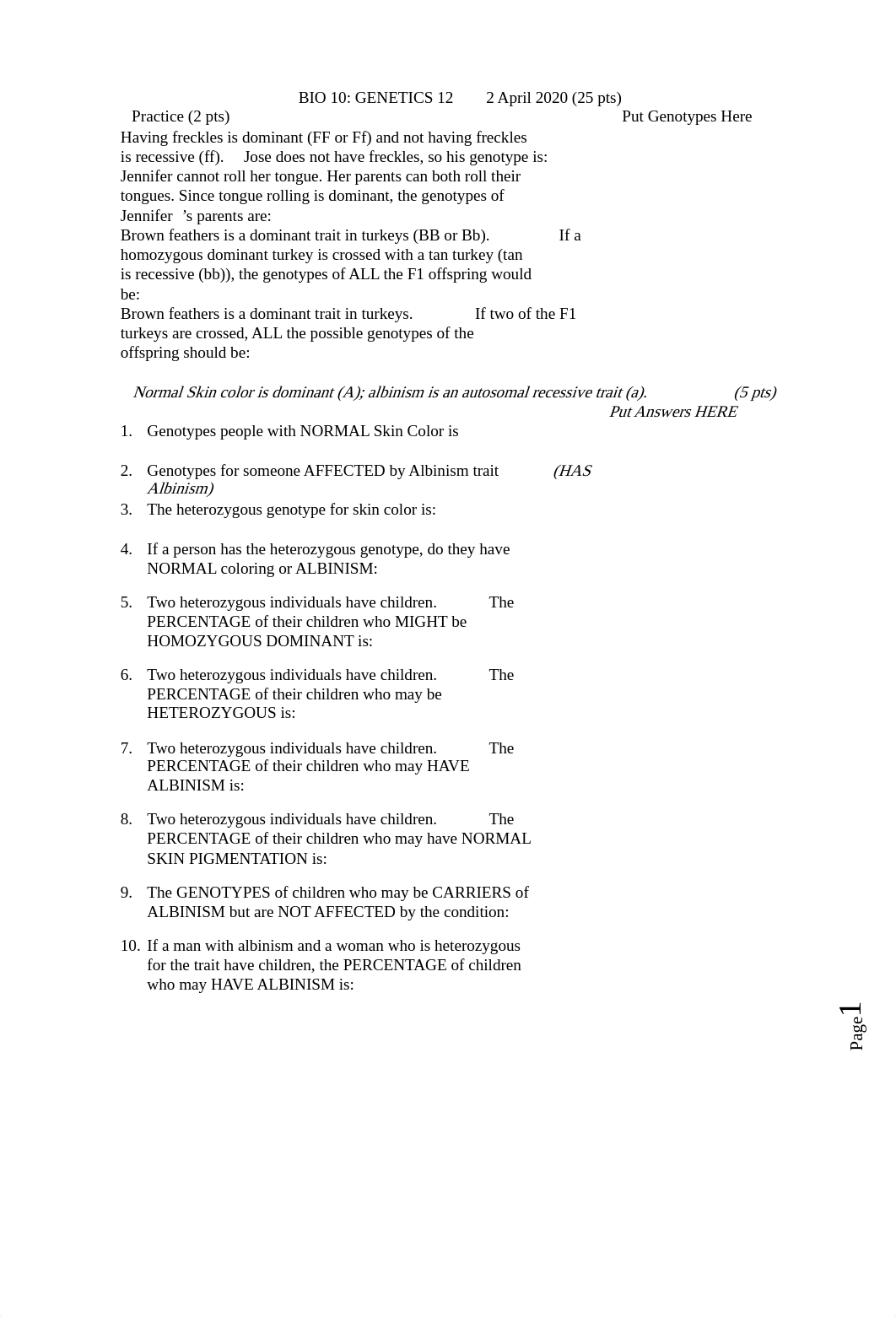 6 Hart Bio 10 Inheritance-Genetics Lab ON-LINE  4-2-20  2020 (2).pdf_db055z1bh3v_page1