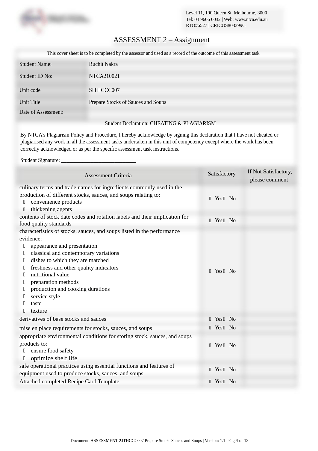 ASSESSMENT 2  SITHCCC007 Prepare Stocks Sauces and Soups.docx_db0aoa79o6k_page1