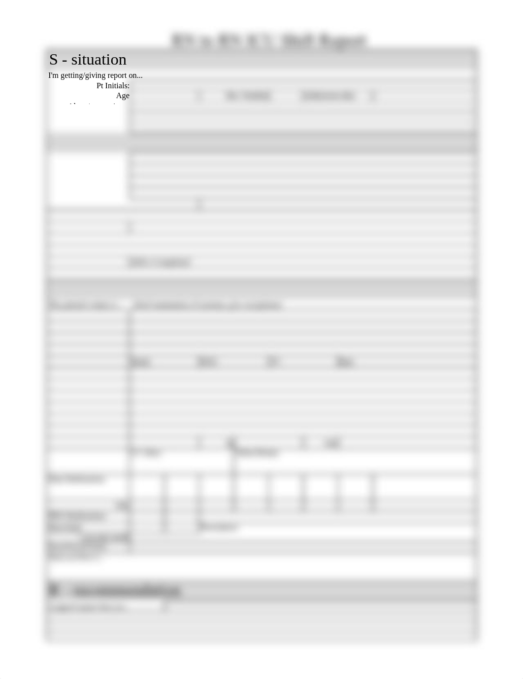 SBAR report sheet for ICU .pdf_db0kmjybczh_page1