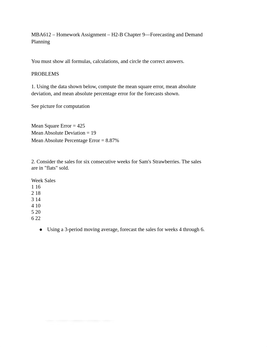 MBA612 - Homework Assignment - H2-B Chapter 9—Forecasting and Demand Planning.pdf_db0njkw8an5_page1