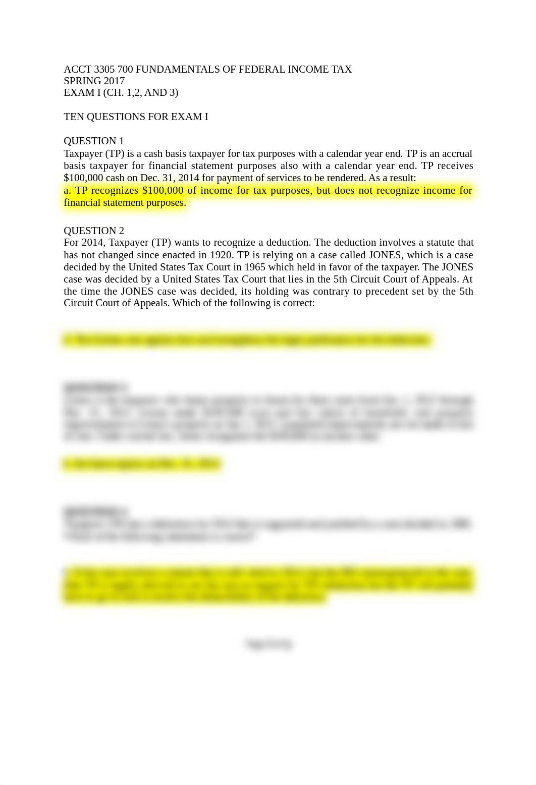 ACCT 3305 700 EXAM I TEN QUESTIONS (1)_db0t6n3e26s_page1