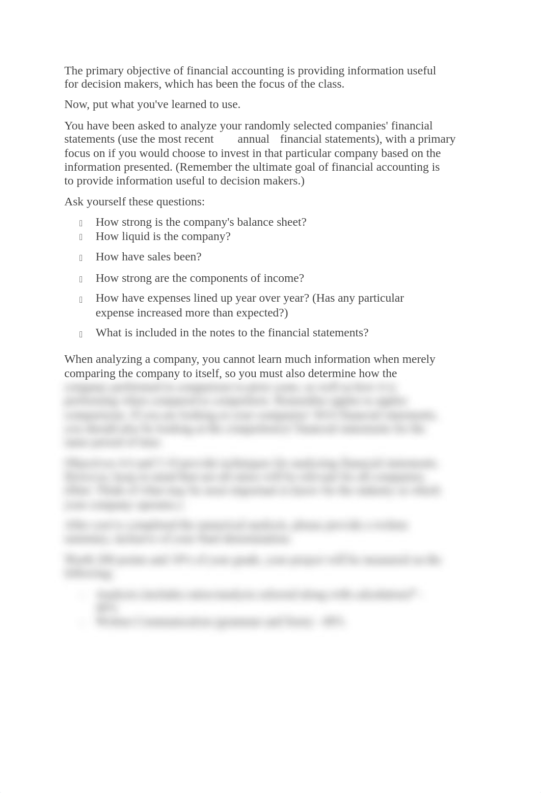 The primary objective of financial accounting is providing information useful for decision makers.do_db0ugpvbawi_page1