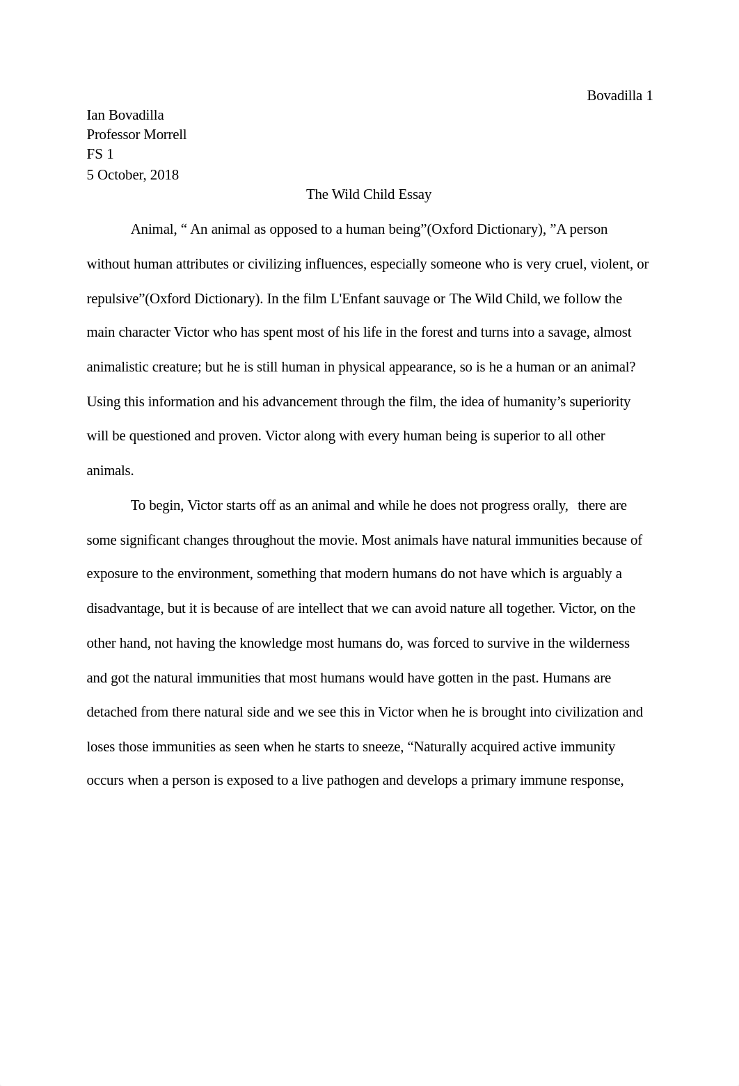 The Wild Child Essay - Google Docs.pdf_db12p7zadou_page1