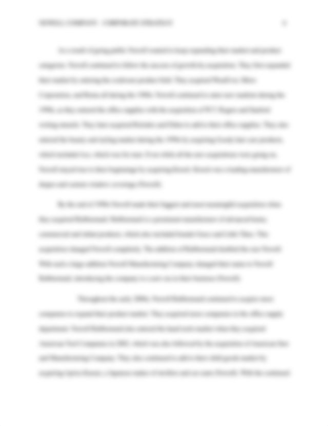 Newell Company  Corporate Strategy.docx_db146rdju0i_page4