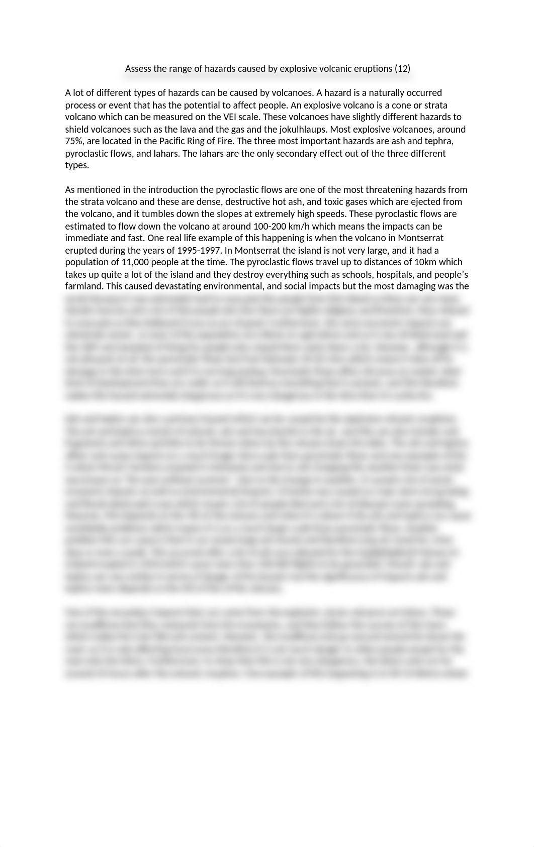 Vansh - Assess the range of hazards caused by explosive volcanic eruptions.docx_db1dw59rwwc_page1