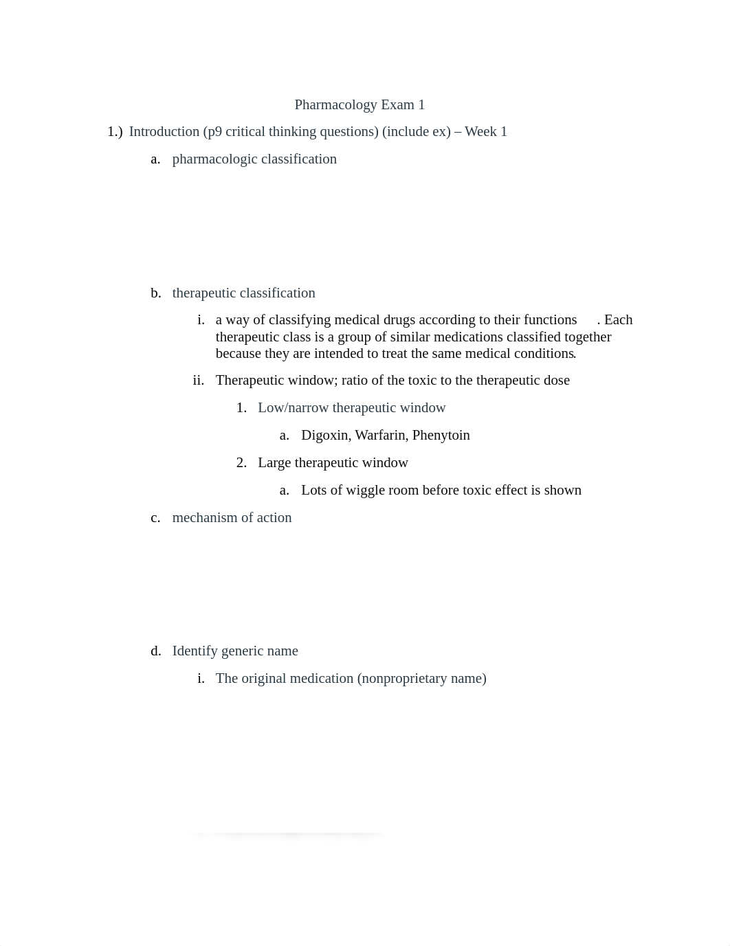 Pharmacology Exam 1 study guide.docx_db1hggvy8as_page1