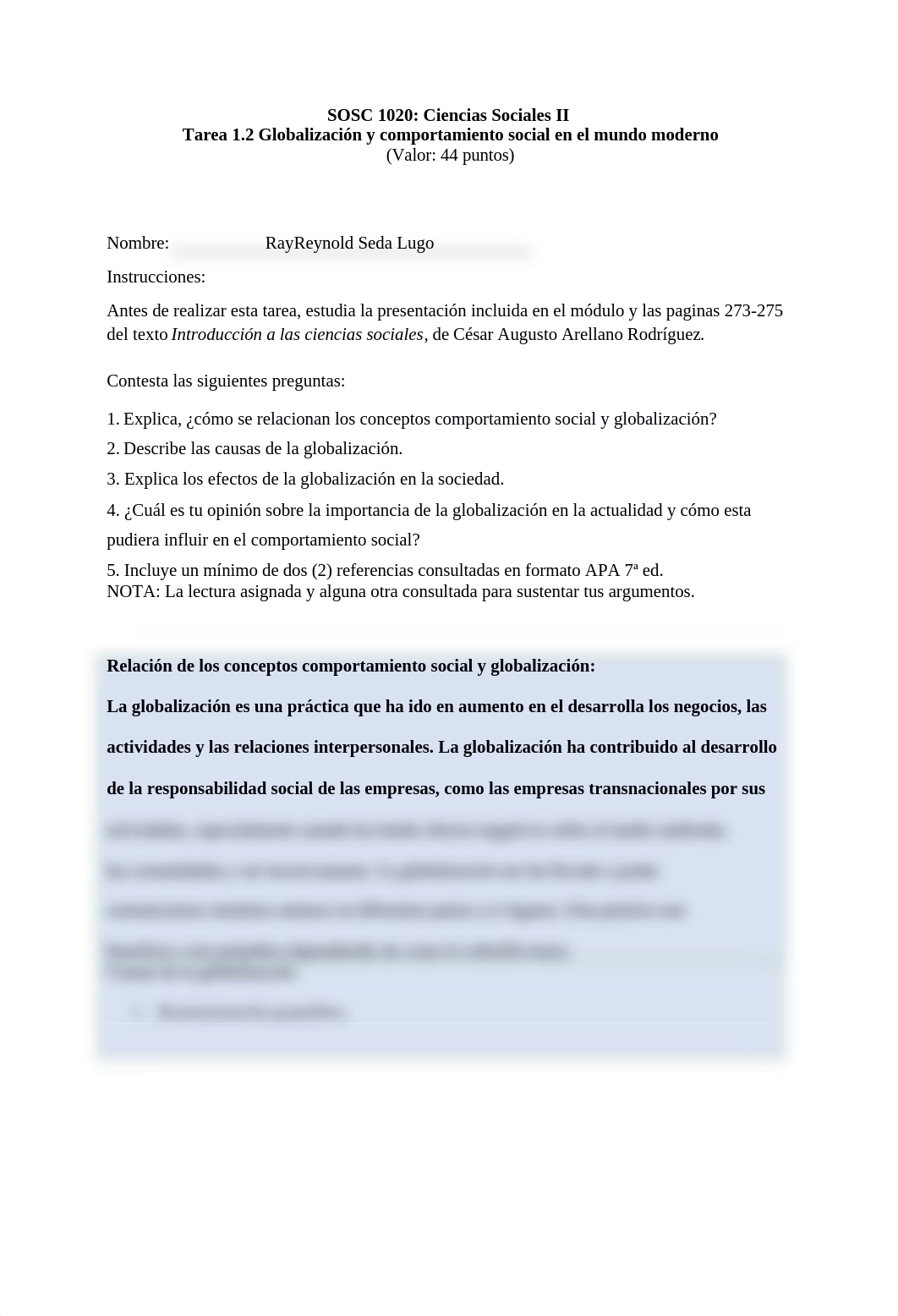 Tarea 1.2 Globalización y comportamiento social en el mundo moderno.docx_db1jqz4nzta_page1