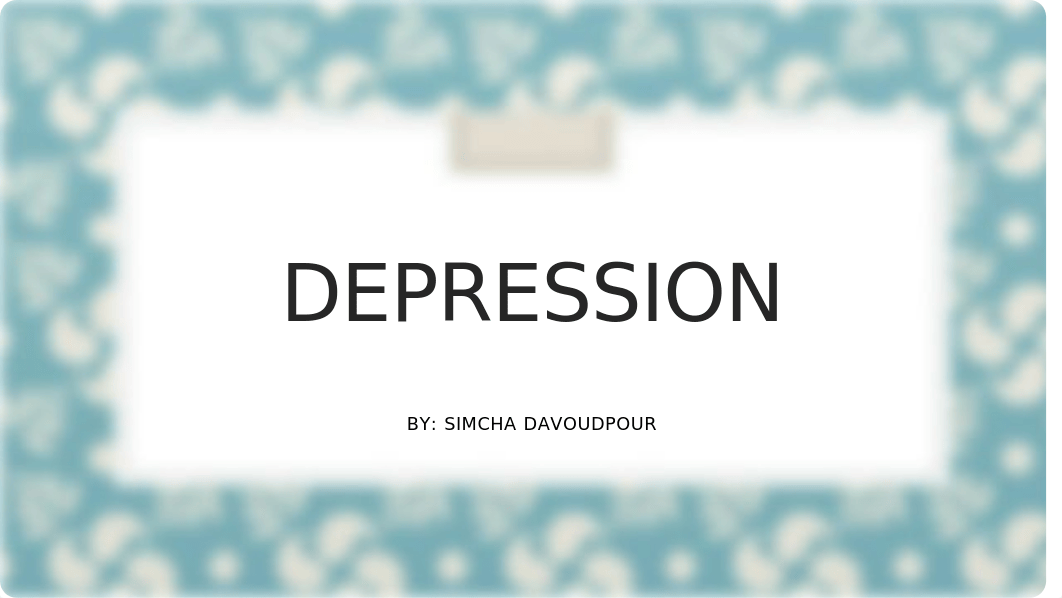 Depression Power Point-- Mood & Anxiety, Dr. Hakimi.pptx_db1jr35ezgn_page1