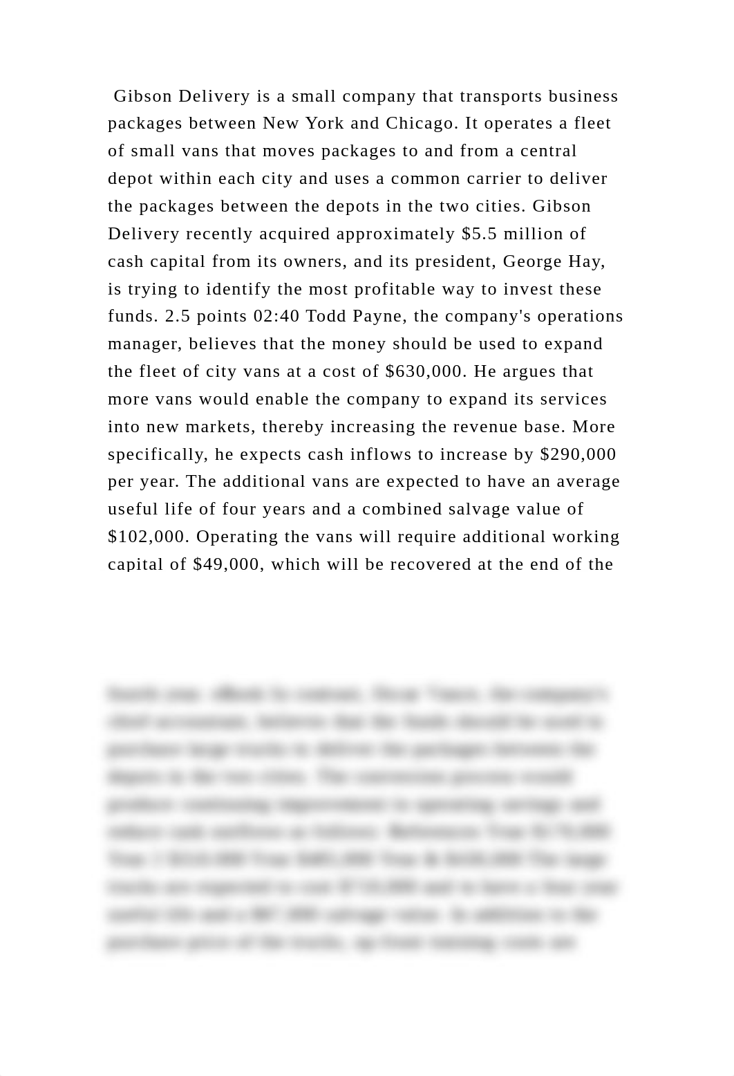 Gibson Delivery is a small company that transports business packages .docx_db1rr1xldx2_page2