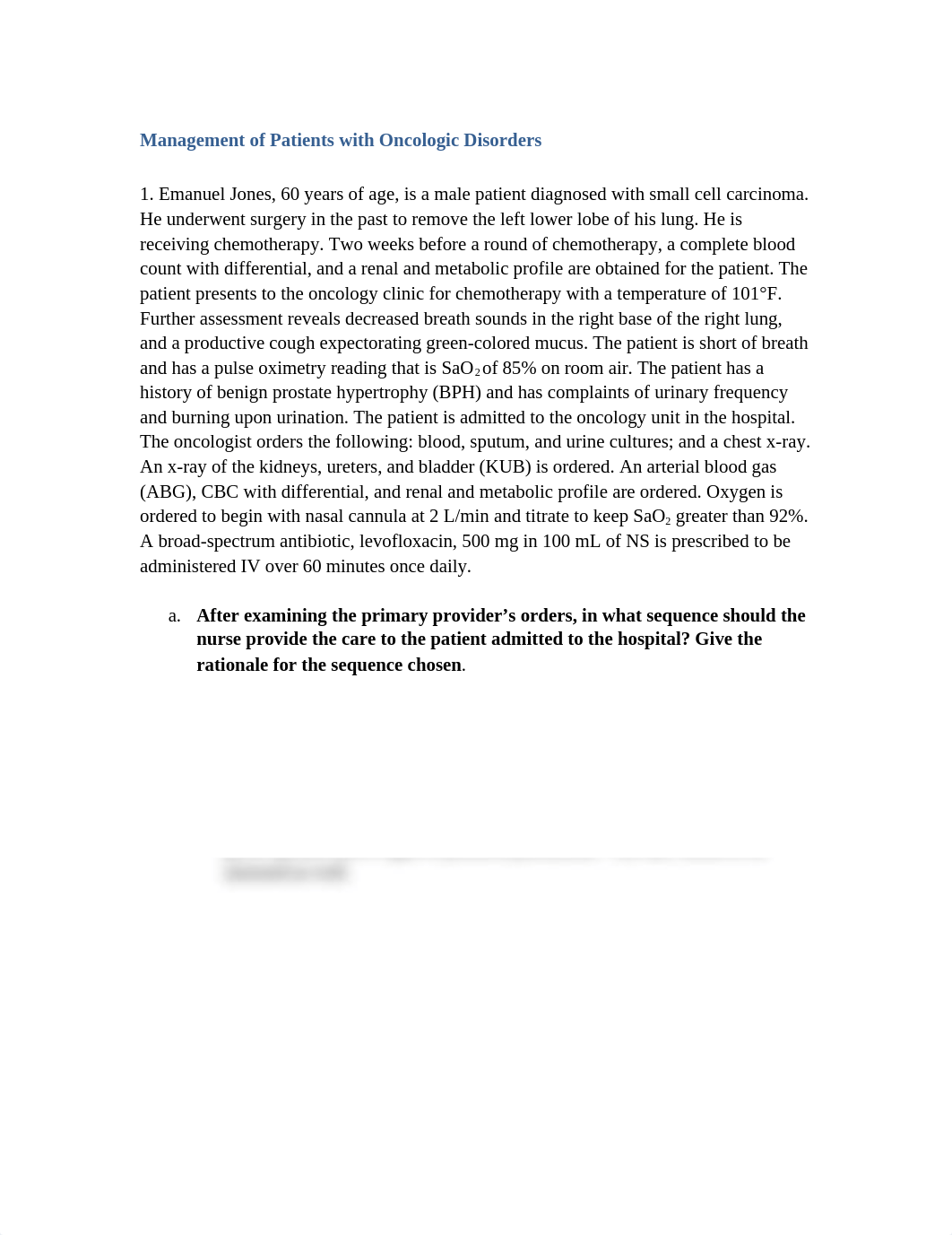 D. Smith Oncologic Disorders Clinical Case Study.docx_db1xhrih2ey_page1