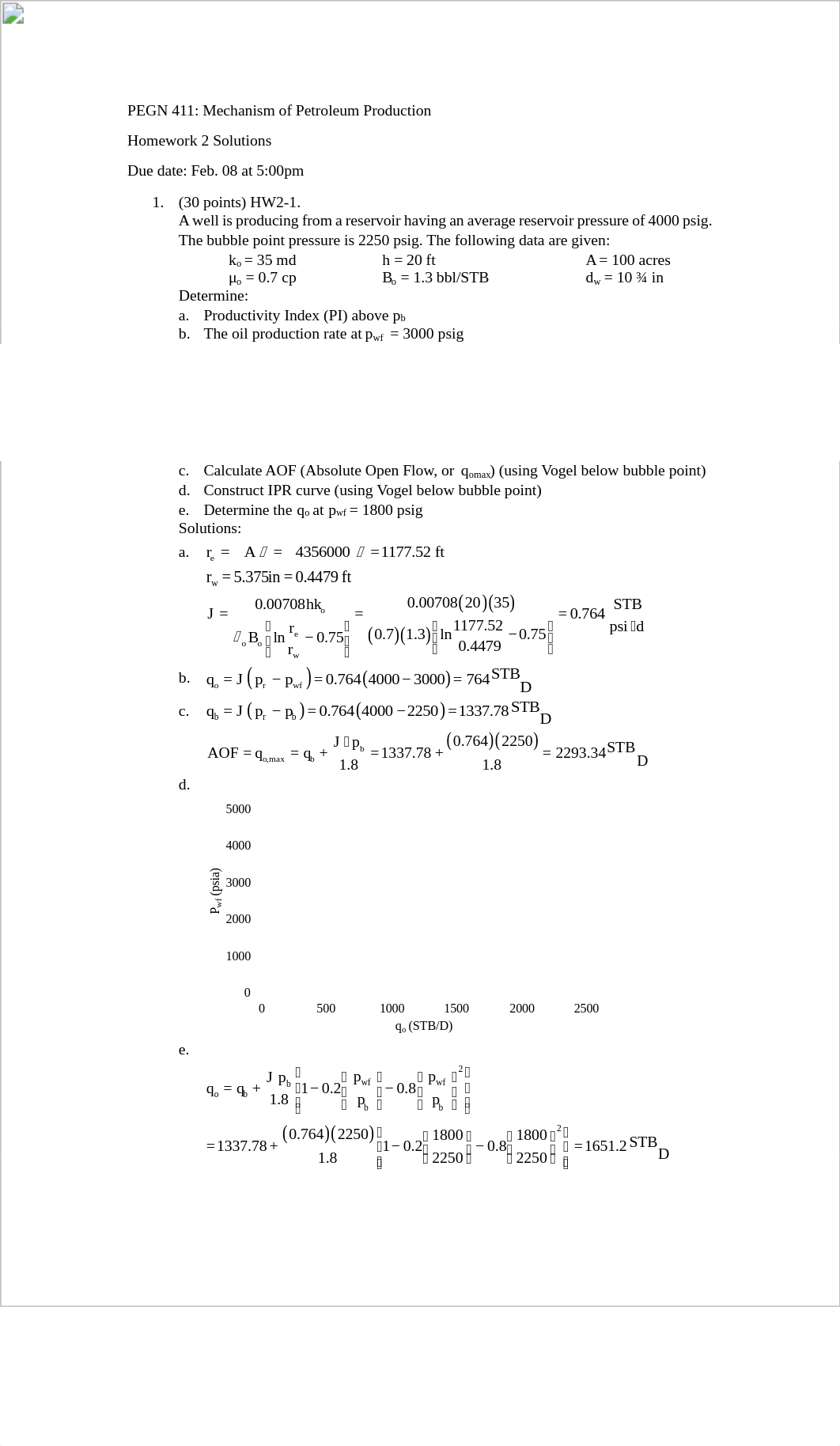 PEGN411 - Homework 2 (Due 02.08.19) - Solution.pdf_db23vfkad43_page1