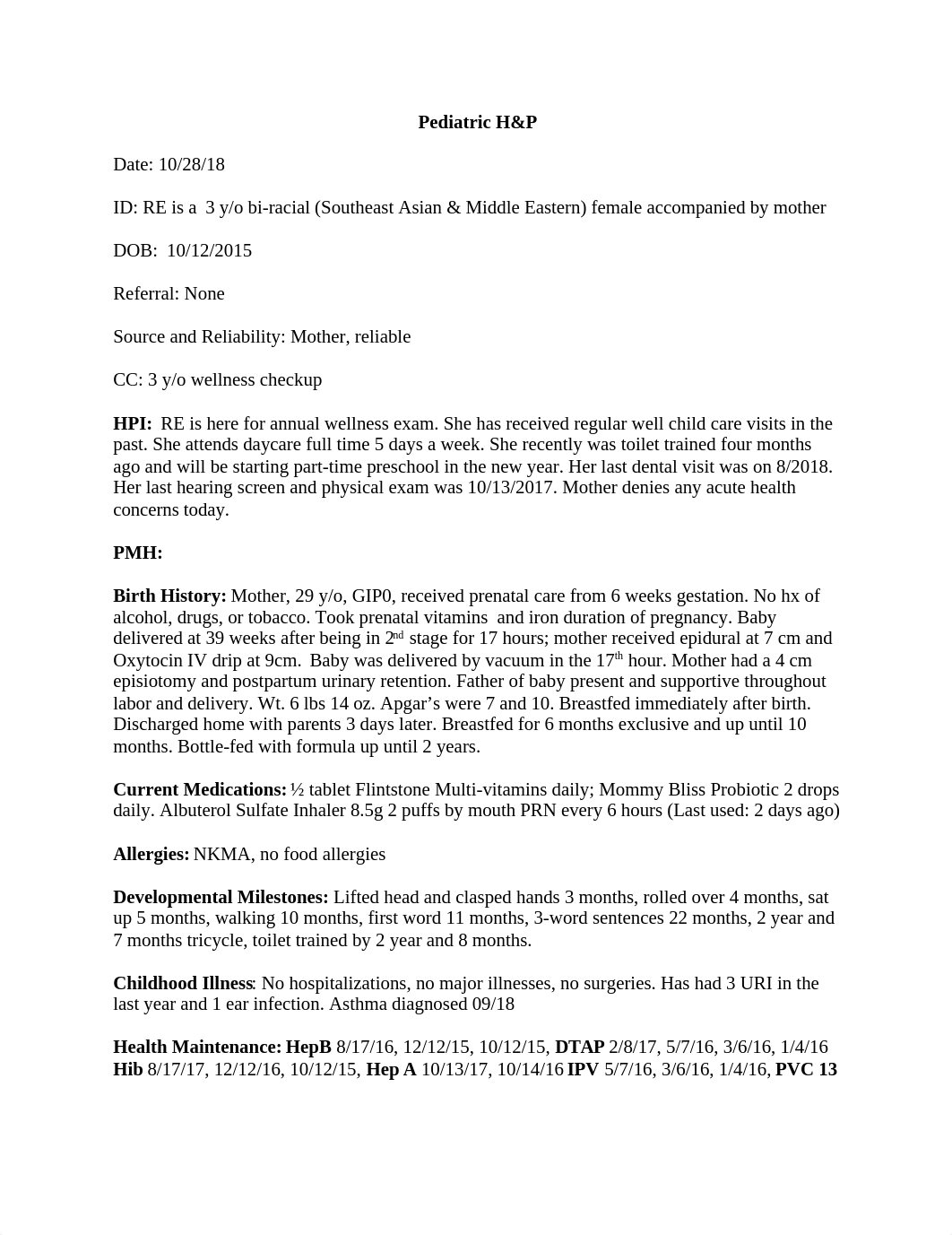 R.E. Ped H&P.docx_db2bautx9sa_page1