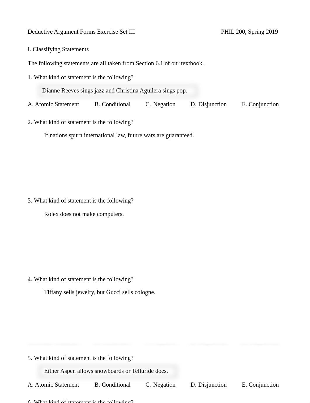 Deductive Argument Forms Exercise Set III .pdf_db2ejtkp6z0_page1