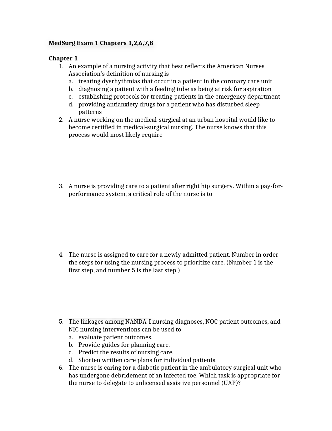 MedSurg Exam 1 .docx_db2l43yqszu_page1