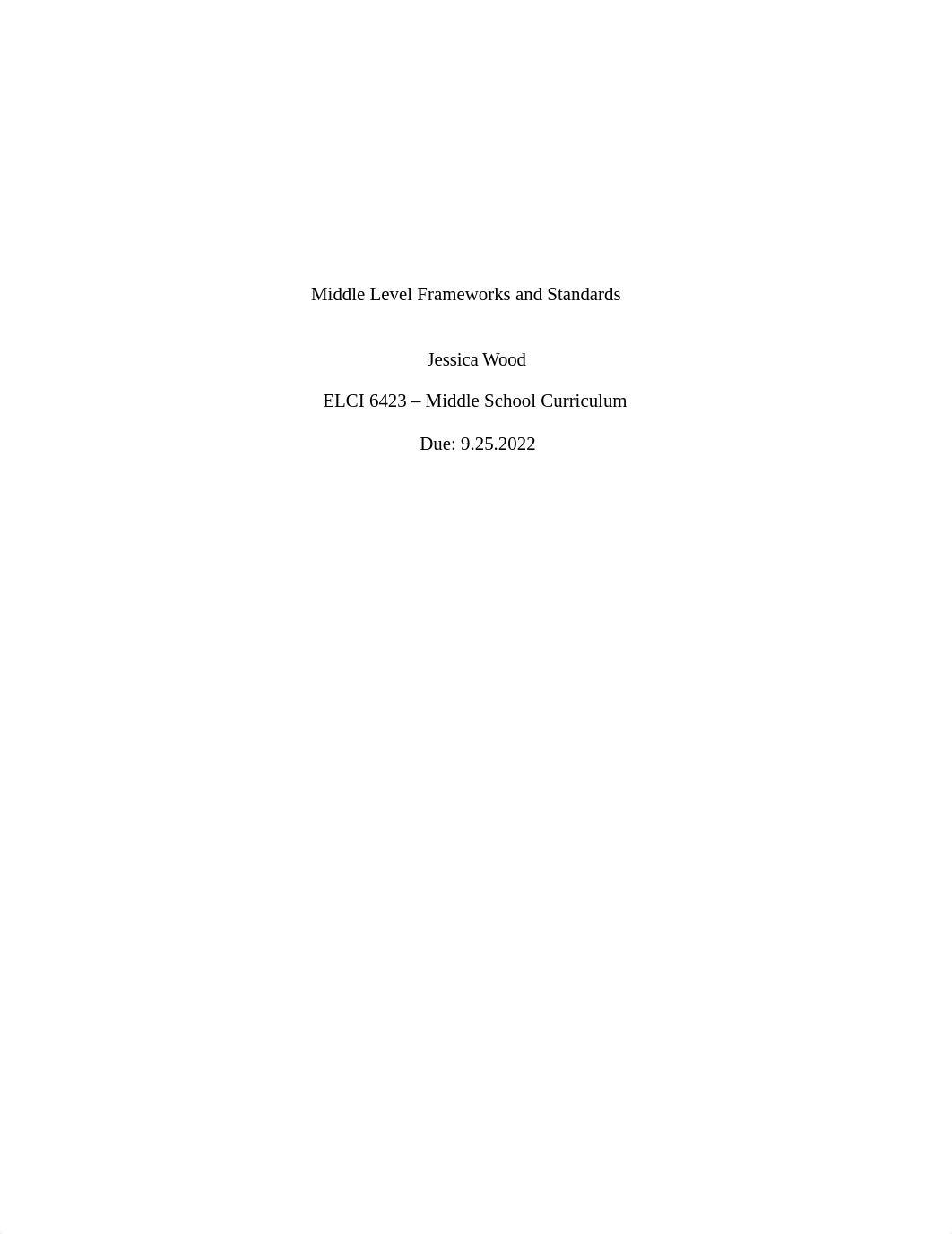 WOOD_Middle Level Frameworks and Standards.docx_db2lqvx9y10_page1