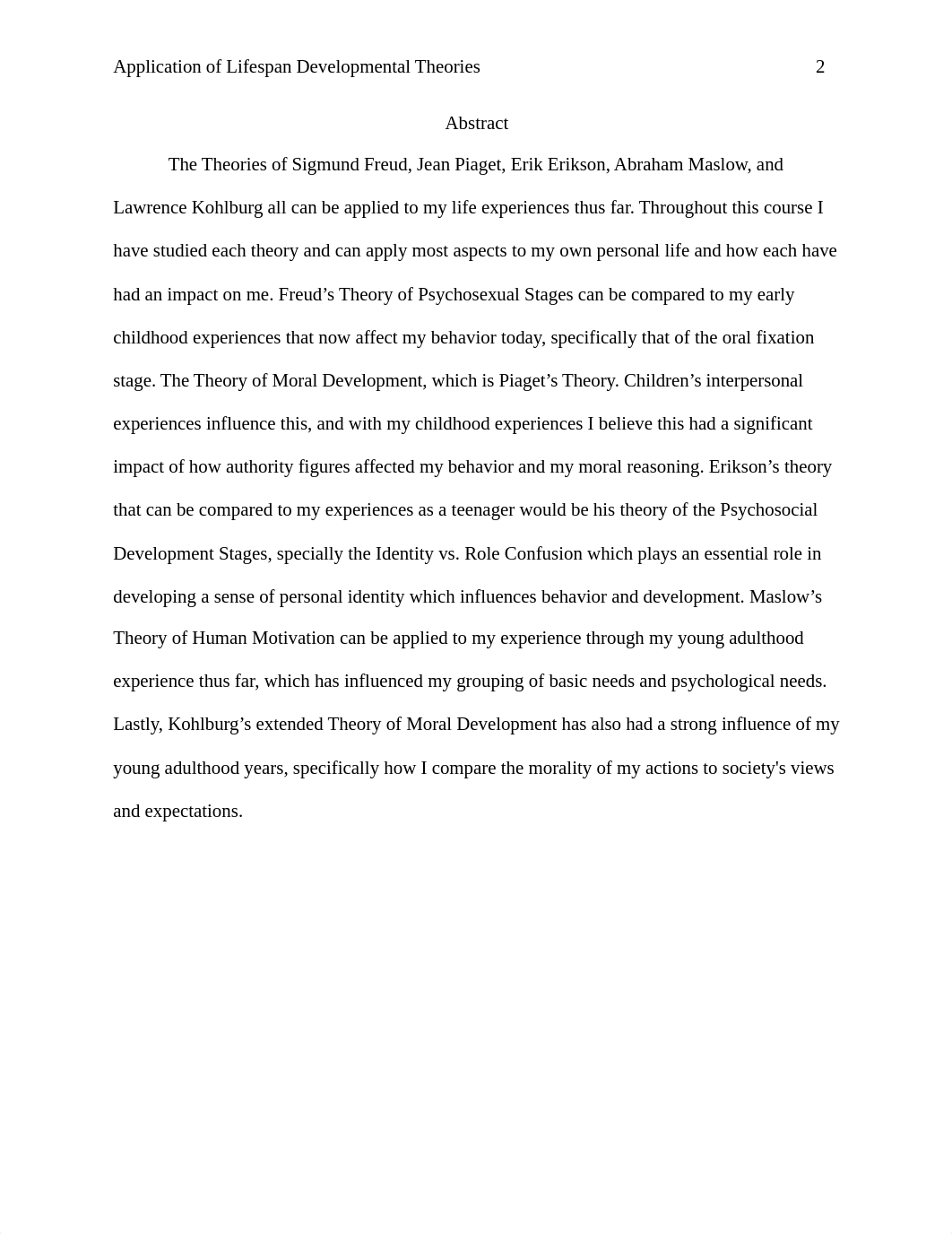 Life Experiences Correlated with Lifespan Developmental Theories.docx_db2zh741j0q_page2