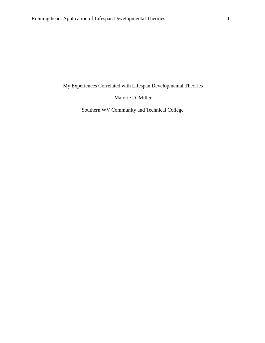 Life Experiences Correlated with Lifespan Developmental Theories.docx_db2zh741j0q_page1